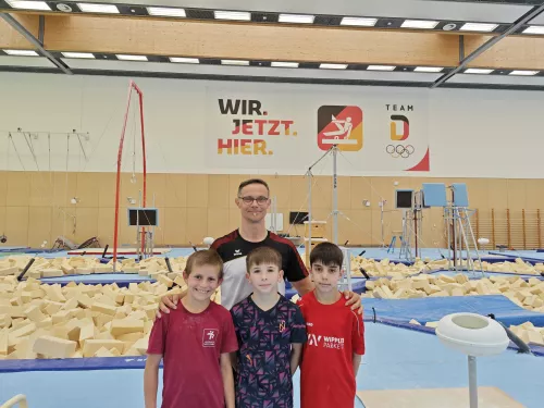 Drei SGK Turner beim Talentkaderlehrgang in Kienbaum
